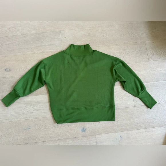 Scoop Women's Scuba Knit V-Neck Sweatshirt size L - Picture 6 of 9